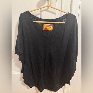 Nation ltd one size dolman sleeve burnout tshirt